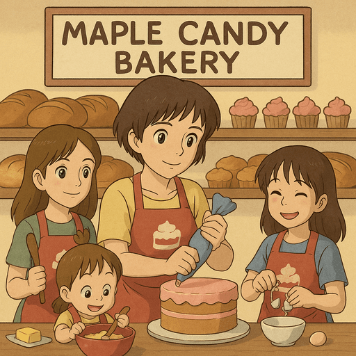 Maple, the owner of Maple Candy Bakery